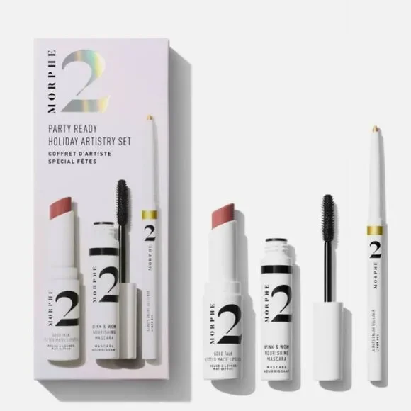 Morphe 2 Party Ready Holiday Artistry Set- Natural Charmer - Picture 4 of 7